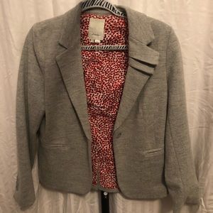 Wool Blend Elevenses Anthropologie Blazer